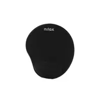 Nilox Alfombrilla ergonómica de color negro de