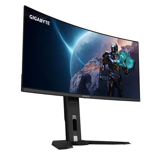 GIGABYTE Monitor de juegos curvo OLED WQHD MO34WQC de 34'' - 3440 x 1440, 175Hz, 0.