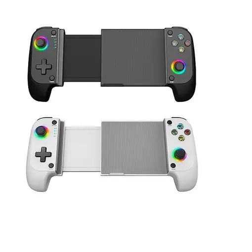 Mars Gaming MGPX, Gamepad Bluetooth 5.0 2en1, RGB Neon, Vibración Dual y Función T
