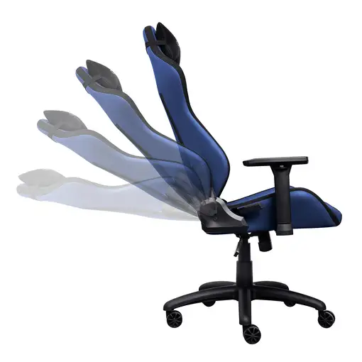 Trust GXT 714 RUYA Silla para videojuegos universal Negro, Azul