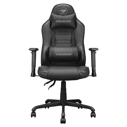 COUGAR Gaming Fusion S Black Silla para videojuegos de PC Asiento acolchado Negro
