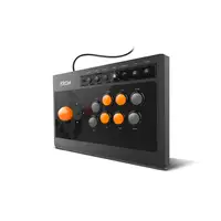 Krom Kumite Negro USB Panel de mandos tipo máquina recreativa Analógico/Digital Pl