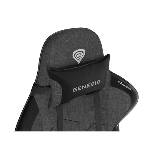 GENESIS Nitro 550 G2 Butaca para jugar Asiento acolchado Negro, Gris