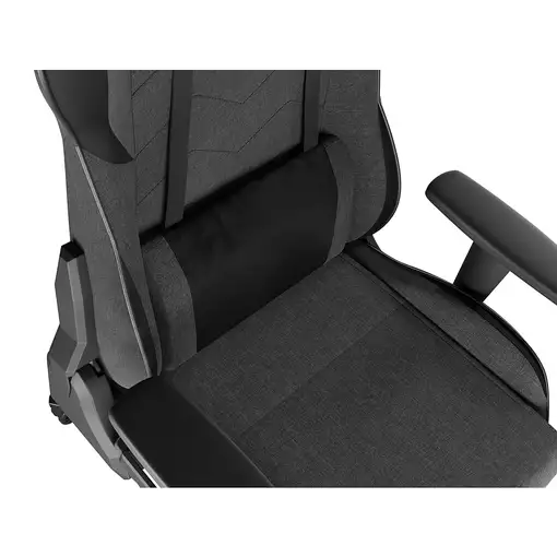 GENESIS Nitro 550 G2 Butaca para jugar Asiento acolchado Negro, Gris