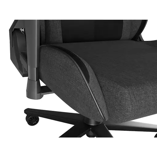 GENESIS Nitro 550 G2 Butaca para jugar Asiento acolchado Negro, Gris