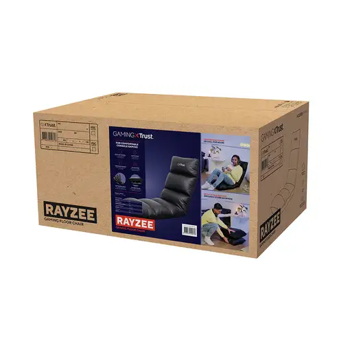 Trust GXT 718 RAYZEE Silla gaming Asiento acolchado Negro