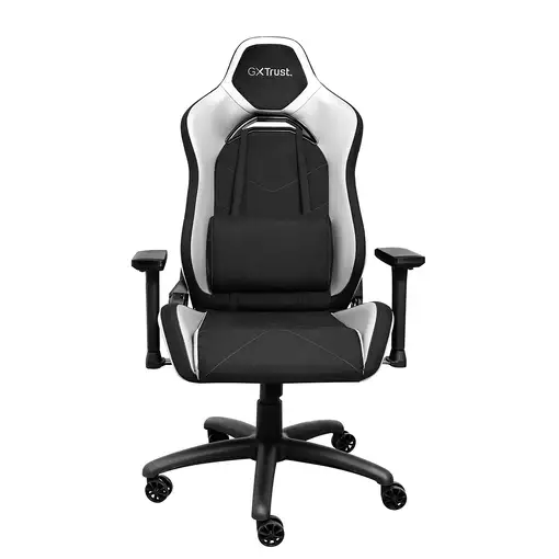 Trust GXT 714 RUYA Silla para videojuegos universal Negro, Blanco