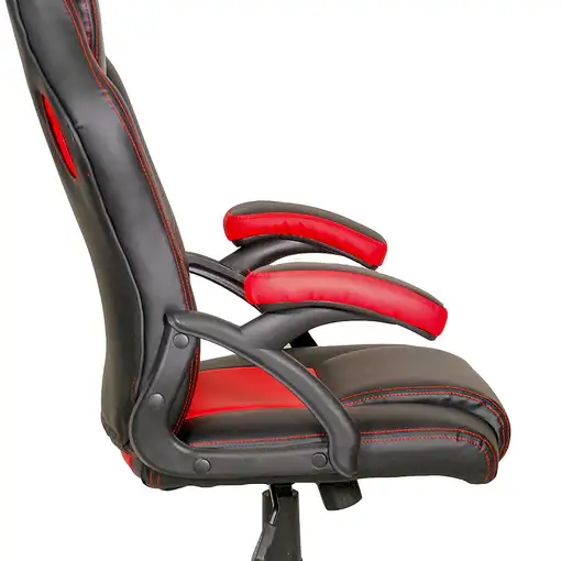 Xtreme MX12 KOR Silla para videojuegos de PC Asiento acolchado Negro, Rojo