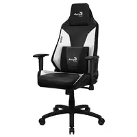 Aerocool ADMIRALBW Silla Gaming Profesional, Cojines Acolchados, Tecnología Air, N