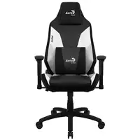 Aerocool ADMIRALBW Silla Gaming Profesional, Cojines Acolchados, Tecnología Air, N
