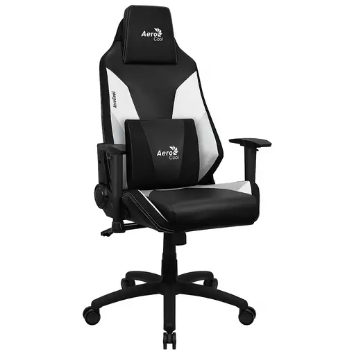 Aerocool ADMIRALBW Silla Gaming Profesional, Cojines Acolchados, Tecnología Air, N