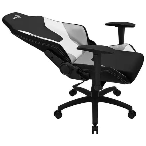 Aerocool ADMIRALBW Silla Gaming Profesional, Cojines Acolchados, Tecnología Air, N