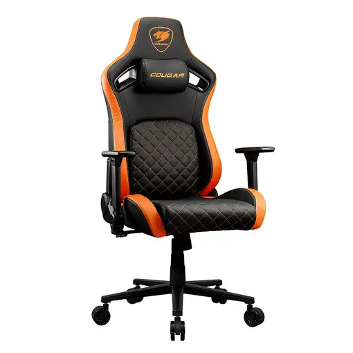 COUGAR Gaming CGR-DFL Silla para videojuegos de PC Asiento acolchado tapizado Negr