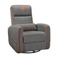COUGAR Gaming CGR-FDF-GRO Butaca para jugar Asiento acolchado Gris, Naranja