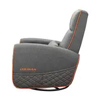 COUGAR Gaming CGR-FDF-GRO Butaca para jugar Asiento acolchado Gris, Naranja