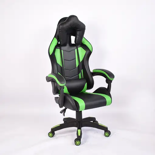 Acer SPORTY-GC1600 Silla para videojuegos de PC Asiento acolchado Negro, Verde