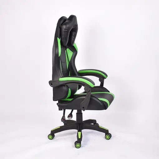 Acer SPORTY-GC1600 Silla para videojuegos de PC Asiento acolchado Negro, Verde