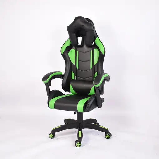Acer SPORTY-GC1600 Silla para videojuegos de PC Asiento acolchado Negro, Verde
