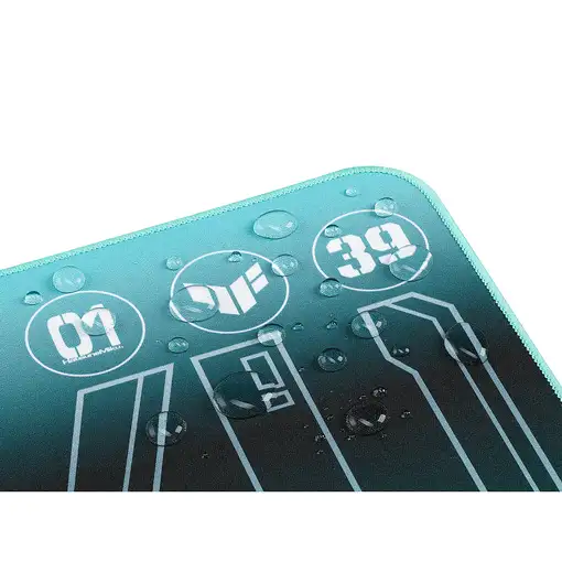 ASUS TUF Gaming P1 Hatsune Miku Edition Alfombrilla de ratón para juegos Turquesa