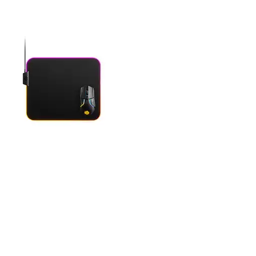 Steelseries QcK Prism Cloth Medium Alfombrilla de ratón para juegos Negro