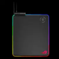 ASUS ROG Balteus Qi Alfombrilla de ratón para juegos Negro