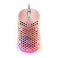 Mars Gaming MM55P, Ratón Gaming inalambrico RGB Chroma, Ultra-ligero 55 g, 12800 D