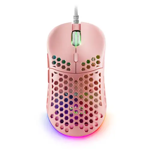 Mars Gaming MM55P, Ratón Gaming inalambrico RGB Chroma, Ultra-ligero 55 g, 12800 D