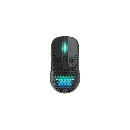 CHERRY XTRFY M42 RGB ratón Juego Ambidextro RF Wireless + USB Type-C Óptico 19000