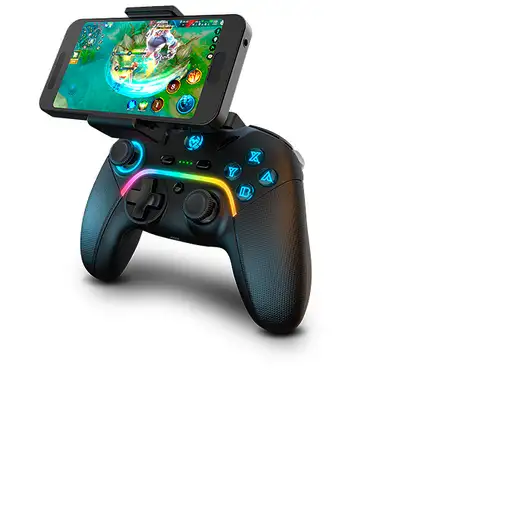 Krom Kayros Negro Bluetooth Gamepad Analógico/Digital Android, Nintendo Switch, PC