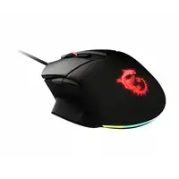 MSI Clutch GM20 Elite ratón Juego mano derecha USB tipo A Óptico 6400 DPI