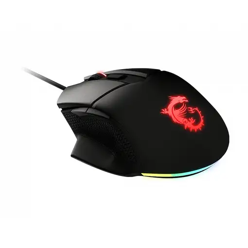 MSI Clutch GM20 Elite ratón Juego mano derecha USB tipo A Óptico 6400 DPI