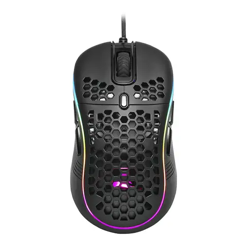 Sharkoon Light² S ratón Juego Ambidextro USB tipo A Óptico 6200 DPI