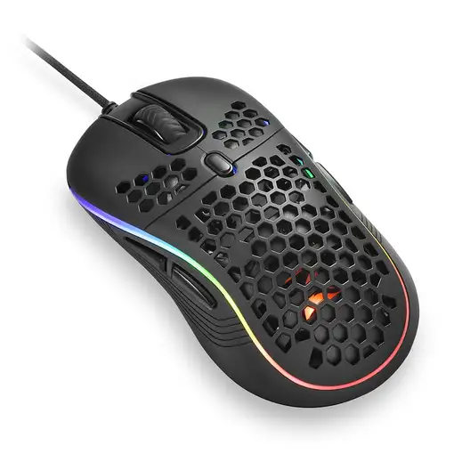 Sharkoon Light² S ratón Juego Ambidextro USB tipo A Óptico 6200 DPI