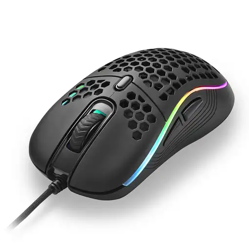 Sharkoon Light² S ratón Juego Ambidextro USB tipo A Óptico 6200 DPI