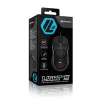 Sharkoon Light² S ratón Juego Ambidextro USB tipo A Óptico 6200 DPI