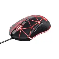 Trust GXT 133 Locx ratón Juego mano derecha USB tipo A Óptico 4000 DPI