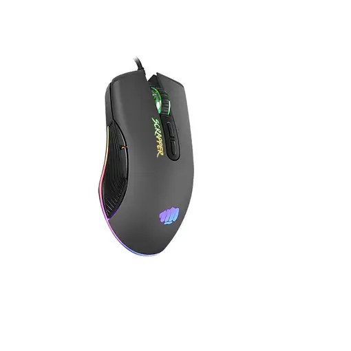 FURY Scrapper ratón Juego Ambidextro USB tipo A Óptico 6400 DPI