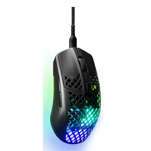 Steelseries Aerox 3 ratón Juego mano derecha USB Tipo C Óptico 8500 DPI