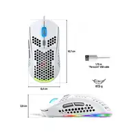 Spirit of Gamer PRO-M4 ARTIC ratón Juego mano derecha USB tipo A Óptico 12800 DPI
