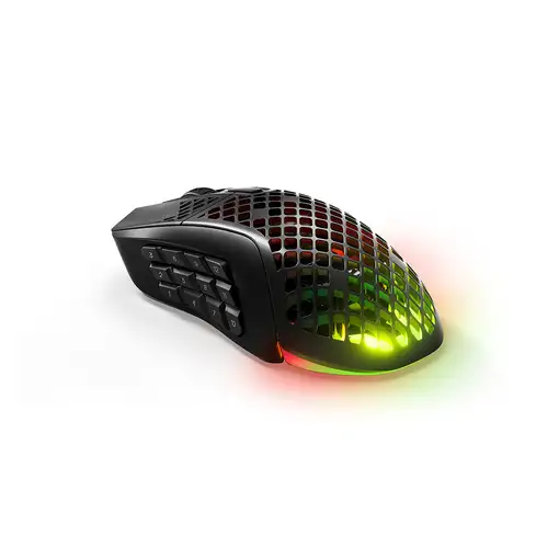 Steelseries Aerox 9 ratón Juego Ambidextro RF Wireless + Bluetooth Óptico 18000 DP
