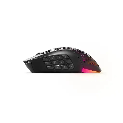 Steelseries Aerox 9 ratón Juego Ambidextro RF Wireless + Bluetooth Óptico 18000 DP
