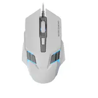 Mars Gaming MM024, Ratón Gaming RGB, Sensor Óptico 4000 DPI, Switches Mecánicos Hu
