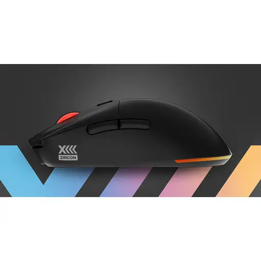 GENESIS Zircon XIII ratón Juego Ambidextro RF Wireless + USB Type-C Óptico 26000 D