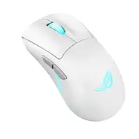 ASUS ROG Keris II Origin WHT ratón Juego mano derecha RF Wireless + Bluetooth + US