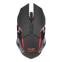 Mars Gaming MMW ratón Juego Ambidextro RF inalámbrico Óptico 3200 DPI