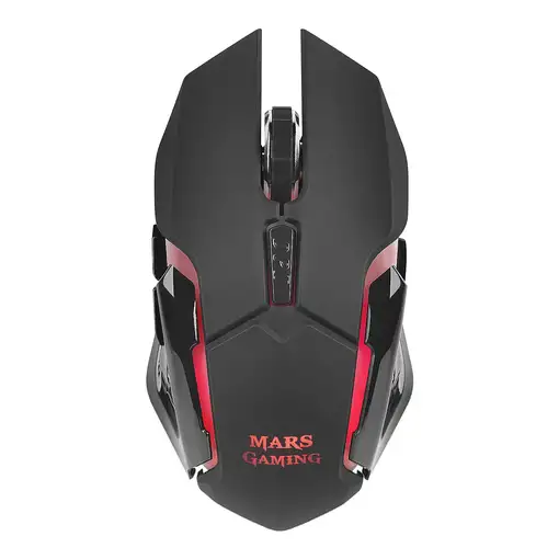 Mars Gaming MMW ratón Juego Ambidextro RF inalámbrico Óptico 3200 DPI