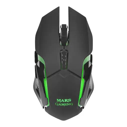 Mars Gaming MMW ratón Juego Ambidextro RF inalámbrico Óptico 3200 DPI