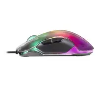 Mars Gaming MMGLOW Ratón, Negro, One size