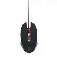 Gembird MUSG-001-R ratón Juego Ambidextro USB tipo A 2400 DPI