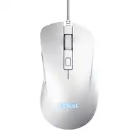 Trust GXT924W YBAR+ ratón Juego mano derecha USB tipo A Óptico 25600 DPI